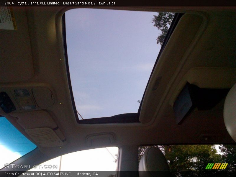 Desert Sand Mica / Fawn Beige 2004 Toyota Sienna XLE Limited
