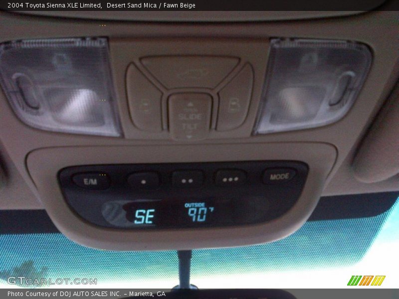 Desert Sand Mica / Fawn Beige 2004 Toyota Sienna XLE Limited
