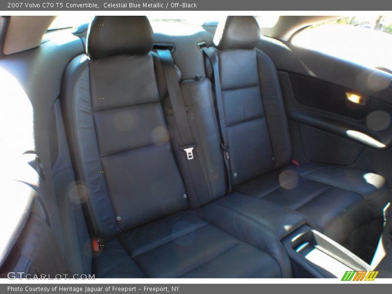 Celestial Blue Metallic / Off-Black 2007 Volvo C70 T5 Convertible