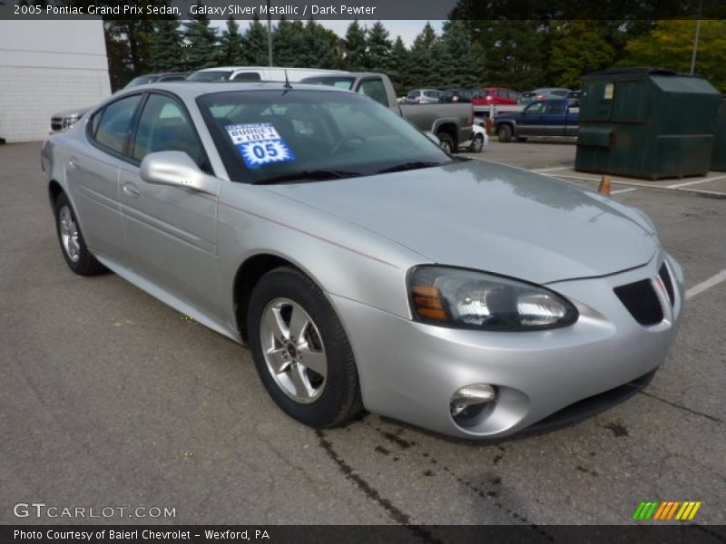 Galaxy Silver Metallic / Dark Pewter 2005 Pontiac Grand Prix Sedan