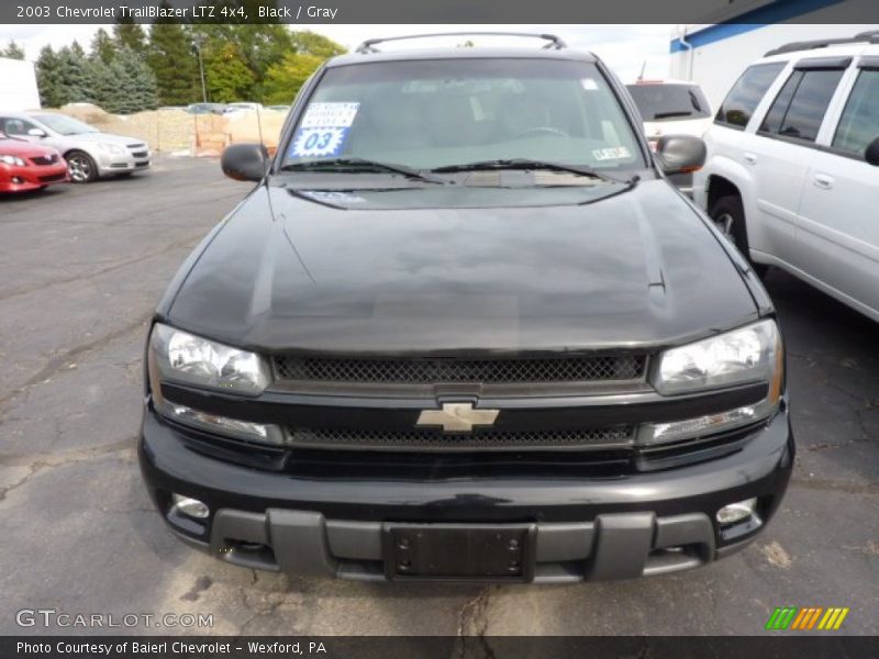 Black / Gray 2003 Chevrolet TrailBlazer LTZ 4x4