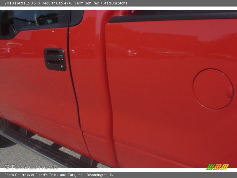 Vermillion Red / Medium Stone 2010 Ford F150 STX Regular Cab 4x4