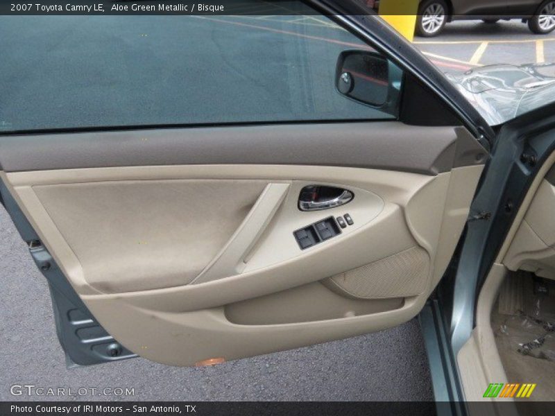 Aloe Green Metallic / Bisque 2007 Toyota Camry LE