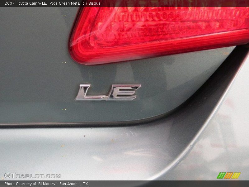 Aloe Green Metallic / Bisque 2007 Toyota Camry LE