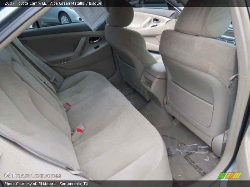 Aloe Green Metallic / Bisque 2007 Toyota Camry LE