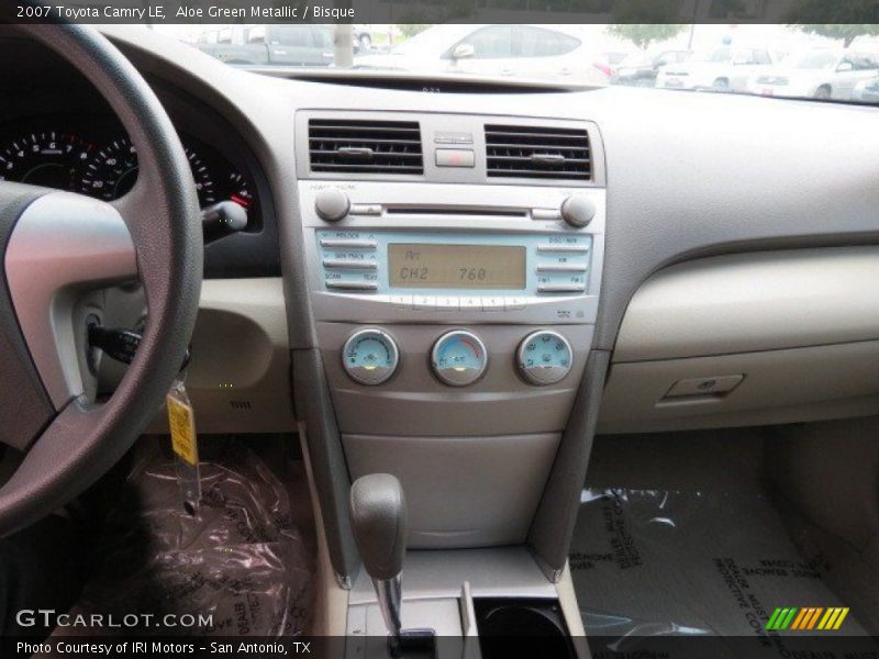 Aloe Green Metallic / Bisque 2007 Toyota Camry LE