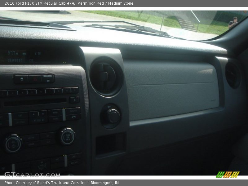 Vermillion Red / Medium Stone 2010 Ford F150 STX Regular Cab 4x4