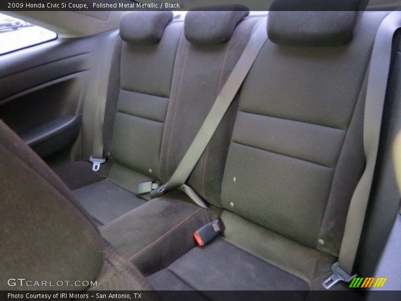 Polished Metal Metallic / Black 2009 Honda Civic Si Coupe