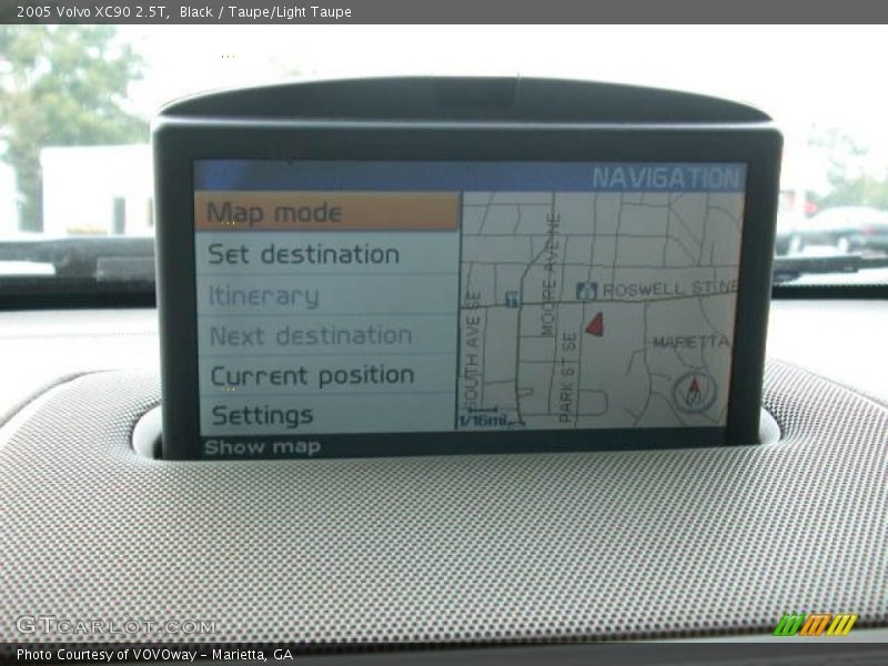 Black / Taupe/Light Taupe 2005 Volvo XC90 2.5T