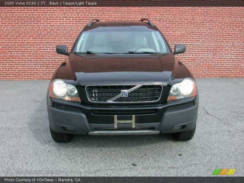 Black / Taupe/Light Taupe 2005 Volvo XC90 2.5T