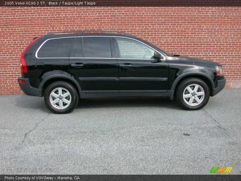 Black / Taupe/Light Taupe 2005 Volvo XC90 2.5T