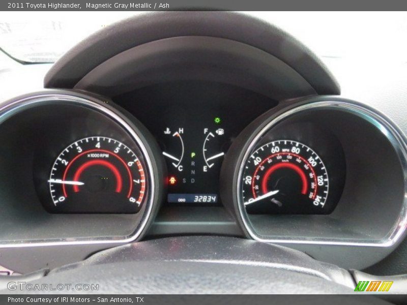 Magnetic Gray Metallic / Ash 2011 Toyota Highlander