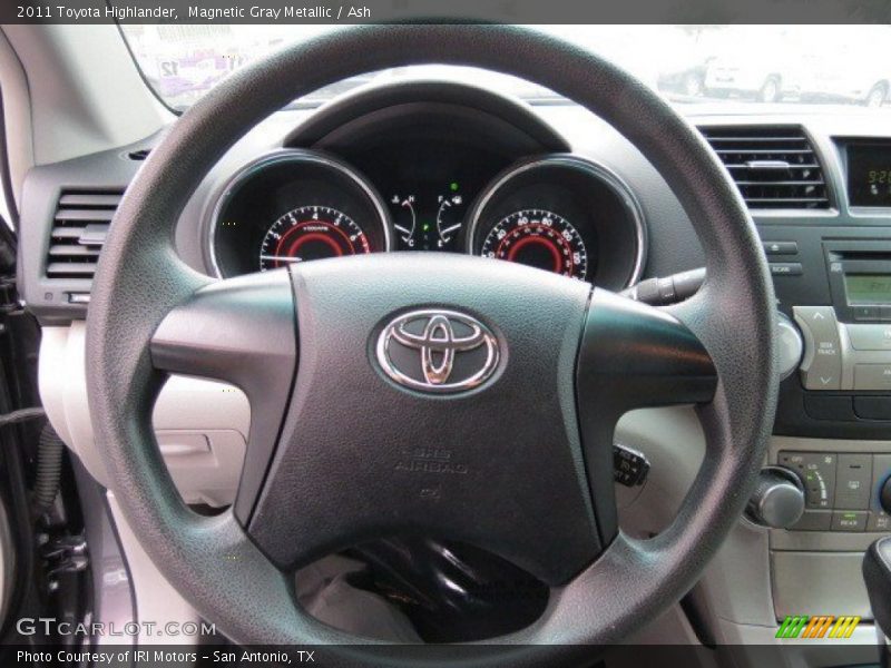 Magnetic Gray Metallic / Ash 2011 Toyota Highlander