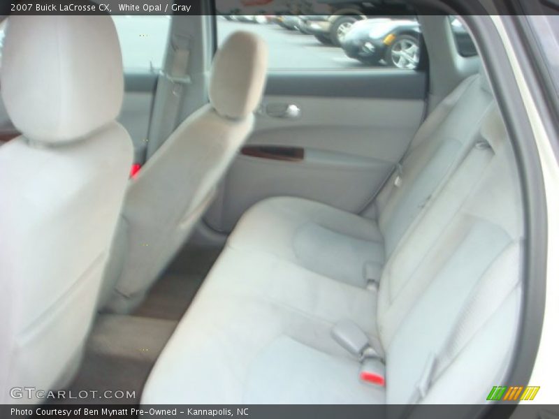 White Opal / Gray 2007 Buick LaCrosse CX