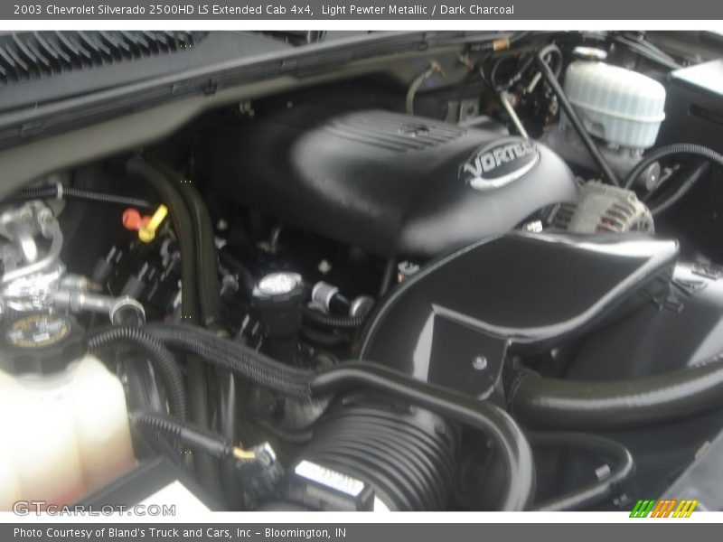 Light Pewter Metallic / Dark Charcoal 2003 Chevrolet Silverado 2500HD LS Extended Cab 4x4