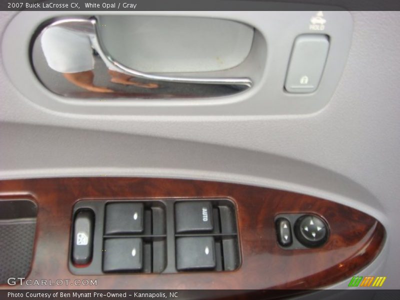 White Opal / Gray 2007 Buick LaCrosse CX