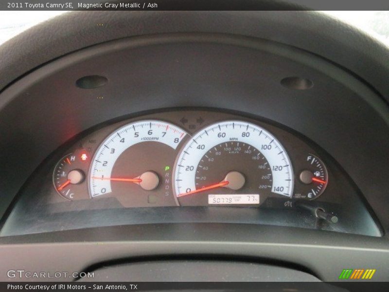 Magnetic Gray Metallic / Ash 2011 Toyota Camry SE