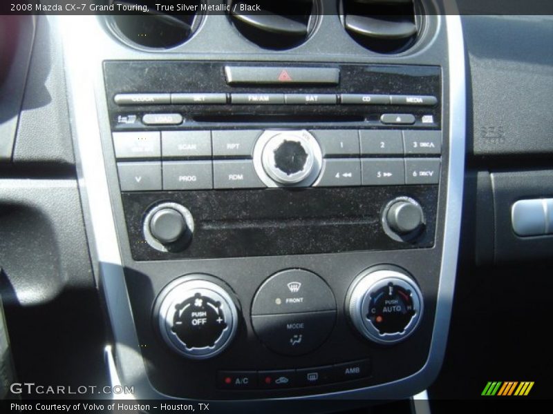 True Silver Metallic / Black 2008 Mazda CX-7 Grand Touring