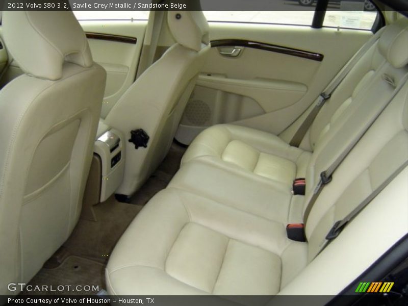 Saville Grey Metallic / Sandstone Beige 2012 Volvo S80 3.2