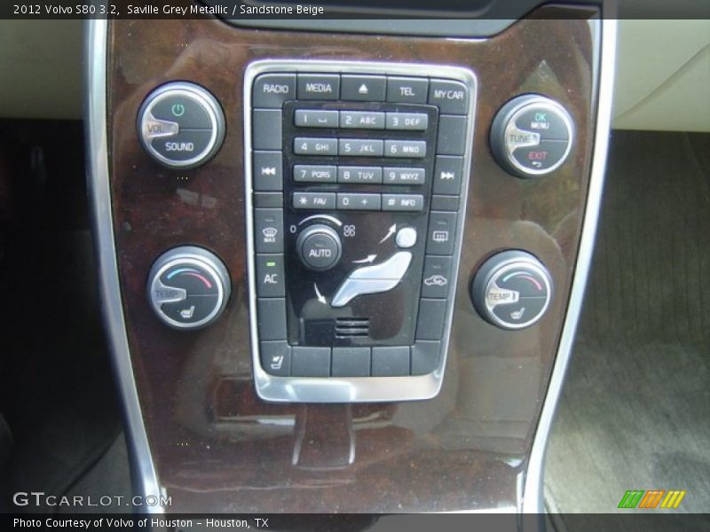 Saville Grey Metallic / Sandstone Beige 2012 Volvo S80 3.2