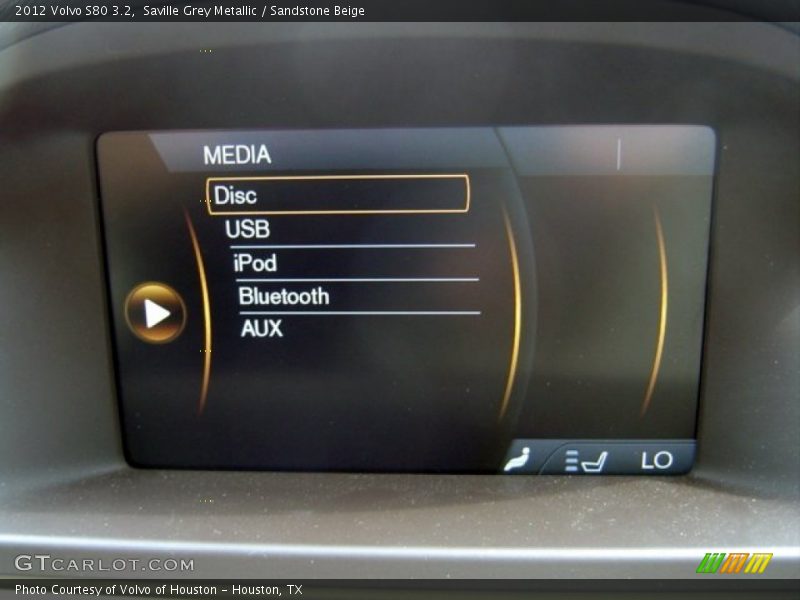 Saville Grey Metallic / Sandstone Beige 2012 Volvo S80 3.2