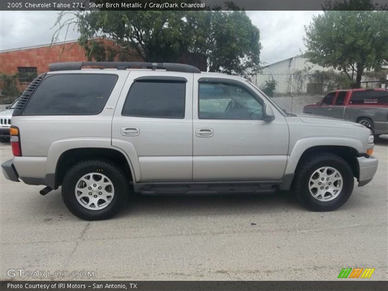 Silver Birch Metallic / Gray/Dark Charcoal 2005 Chevrolet Tahoe Z71