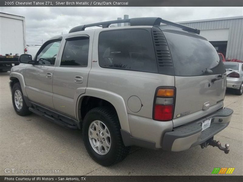 Silver Birch Metallic / Gray/Dark Charcoal 2005 Chevrolet Tahoe Z71