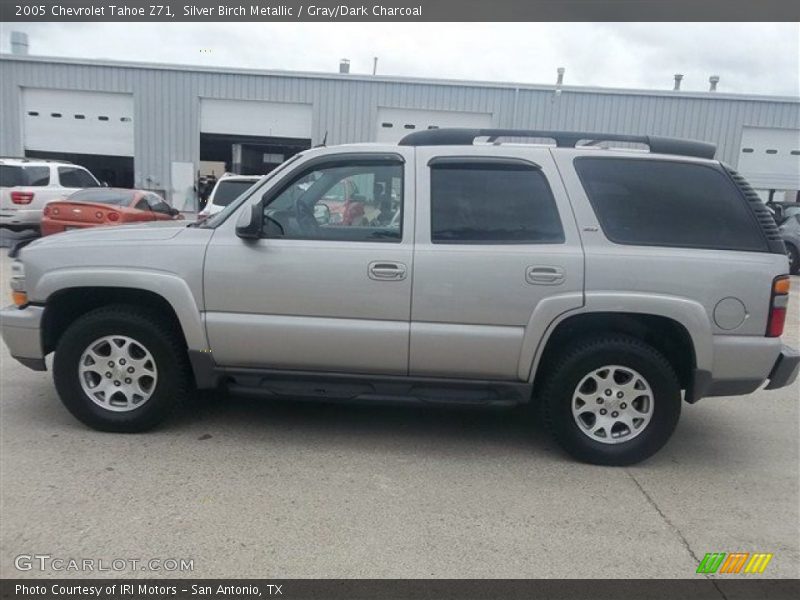 Silver Birch Metallic / Gray/Dark Charcoal 2005 Chevrolet Tahoe Z71