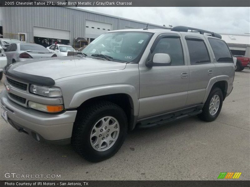 Silver Birch Metallic / Gray/Dark Charcoal 2005 Chevrolet Tahoe Z71