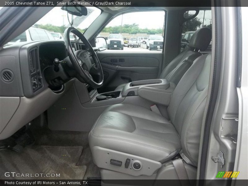 Silver Birch Metallic / Gray/Dark Charcoal 2005 Chevrolet Tahoe Z71