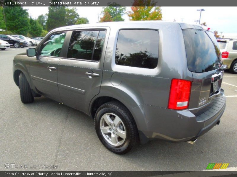 Polished Metal Metallic / Gray 2011 Honda Pilot EX-L