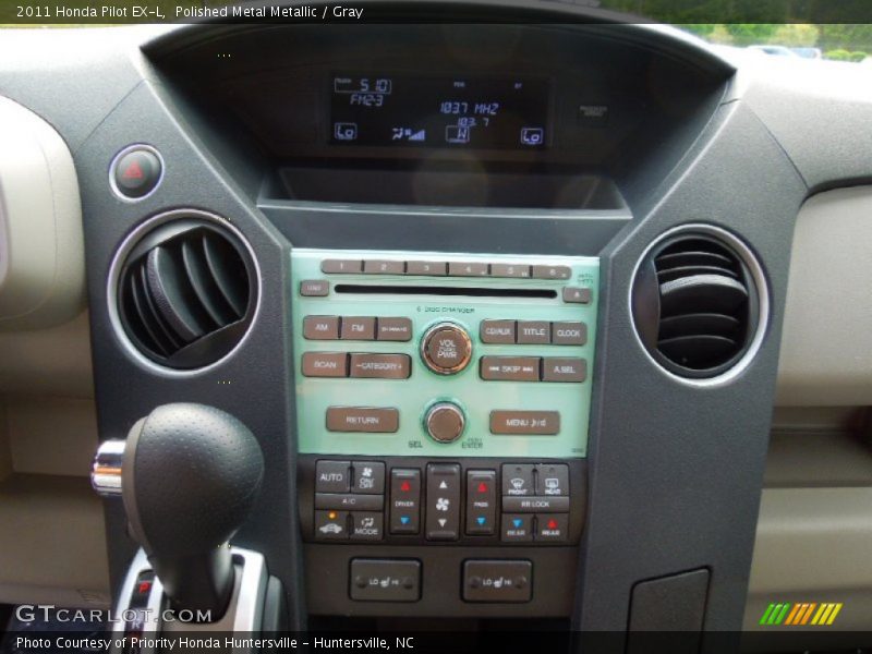 Polished Metal Metallic / Gray 2011 Honda Pilot EX-L