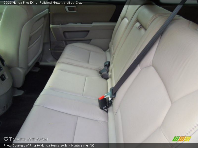 Polished Metal Metallic / Gray 2011 Honda Pilot EX-L