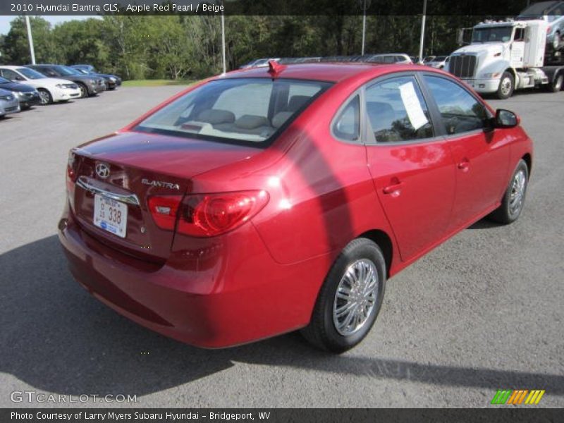 Apple Red Pearl / Beige 2010 Hyundai Elantra GLS