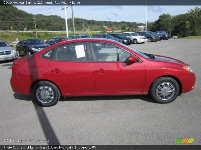 Apple Red Pearl / Beige 2010 Hyundai Elantra GLS
