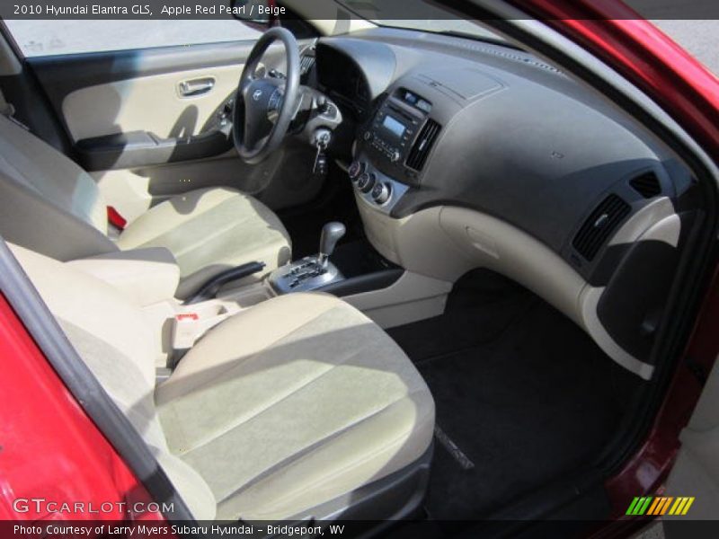 Apple Red Pearl / Beige 2010 Hyundai Elantra GLS