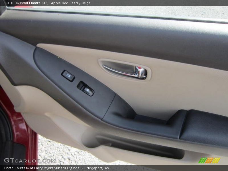 Apple Red Pearl / Beige 2010 Hyundai Elantra GLS