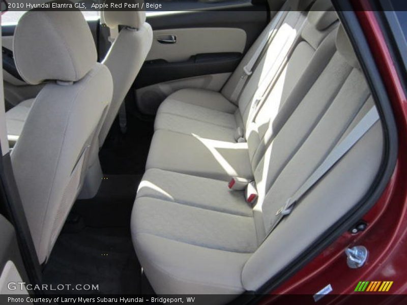 Apple Red Pearl / Beige 2010 Hyundai Elantra GLS