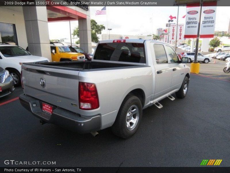 Bright Silver Metallic / Dark Slate/Medium Graystone 2009 Dodge Ram 1500 ST Crew Cab