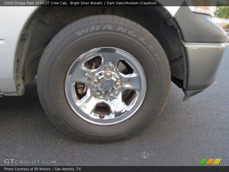 Bright Silver Metallic / Dark Slate/Medium Graystone 2009 Dodge Ram 1500 ST Crew Cab