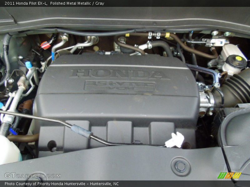 Polished Metal Metallic / Gray 2011 Honda Pilot EX-L