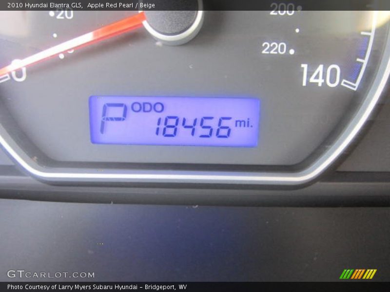 Apple Red Pearl / Beige 2010 Hyundai Elantra GLS