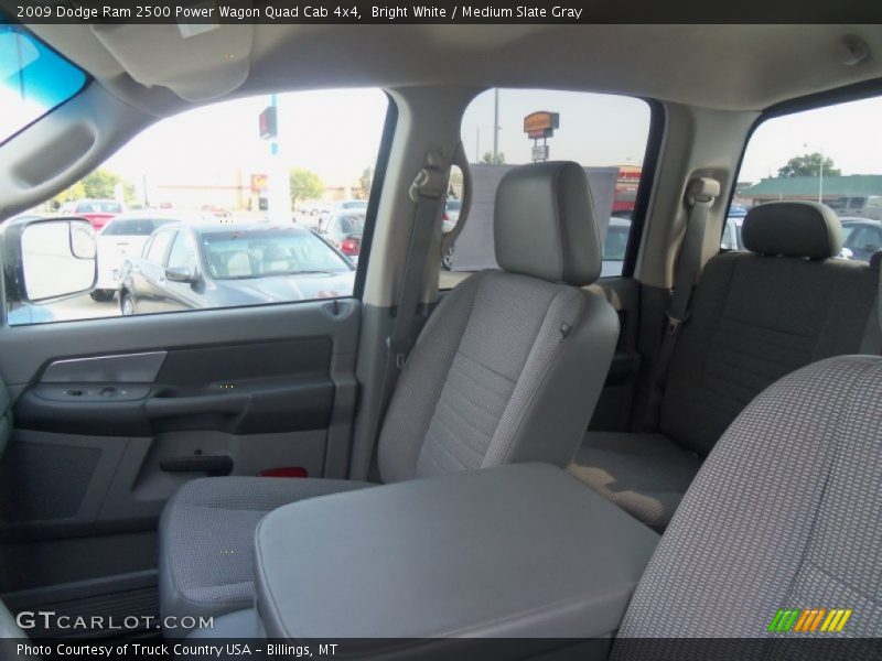  2009 Ram 2500 Power Wagon Quad Cab 4x4 Medium Slate Gray Interior