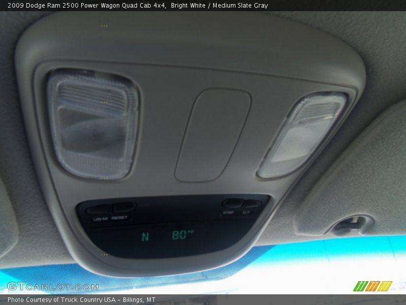 Controls of 2009 Ram 2500 Power Wagon Quad Cab 4x4