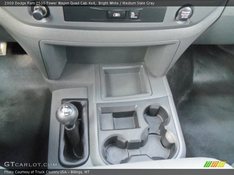 Controls of 2009 Ram 2500 Power Wagon Quad Cab 4x4