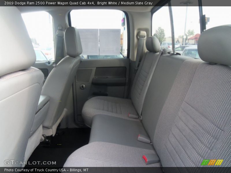 Rear Seat of 2009 Ram 2500 Power Wagon Quad Cab 4x4