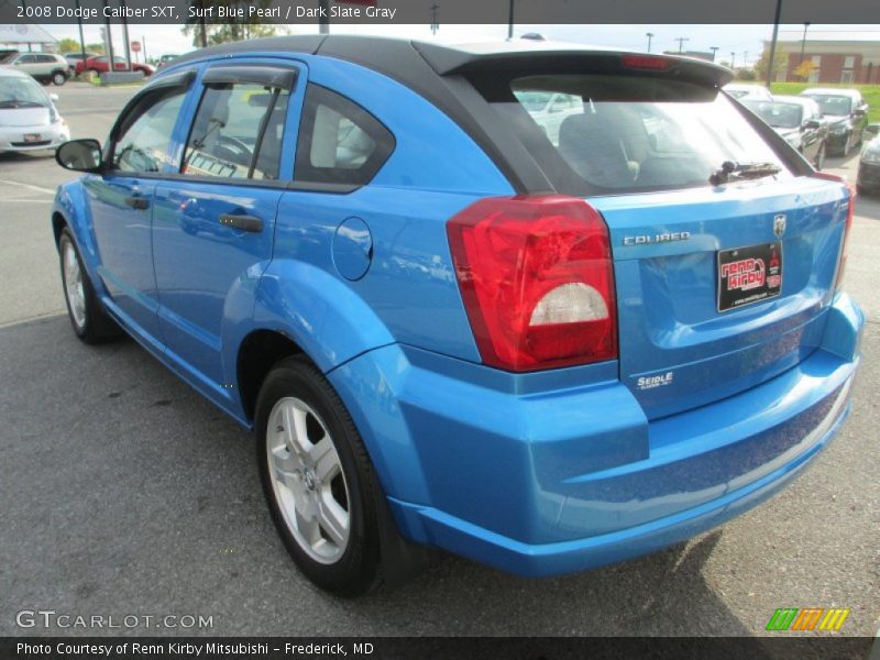 Surf Blue Pearl / Dark Slate Gray 2008 Dodge Caliber SXT