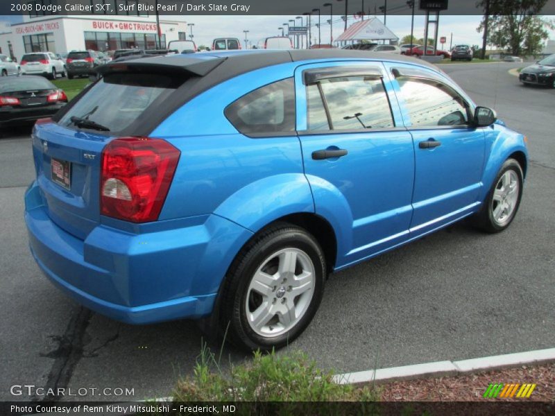 Surf Blue Pearl / Dark Slate Gray 2008 Dodge Caliber SXT