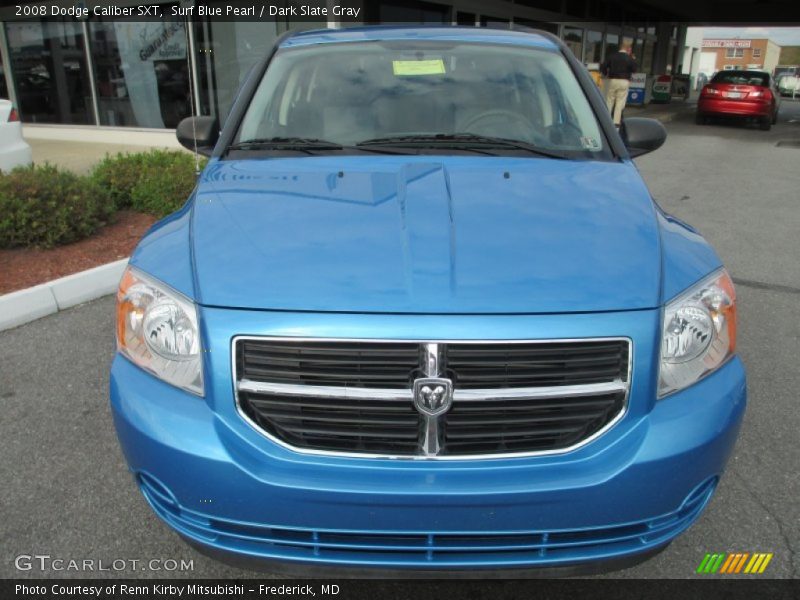 Surf Blue Pearl / Dark Slate Gray 2008 Dodge Caliber SXT