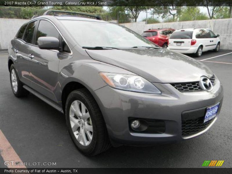 Galaxy Gray Mica / Sand 2007 Mazda CX-7 Grand Touring